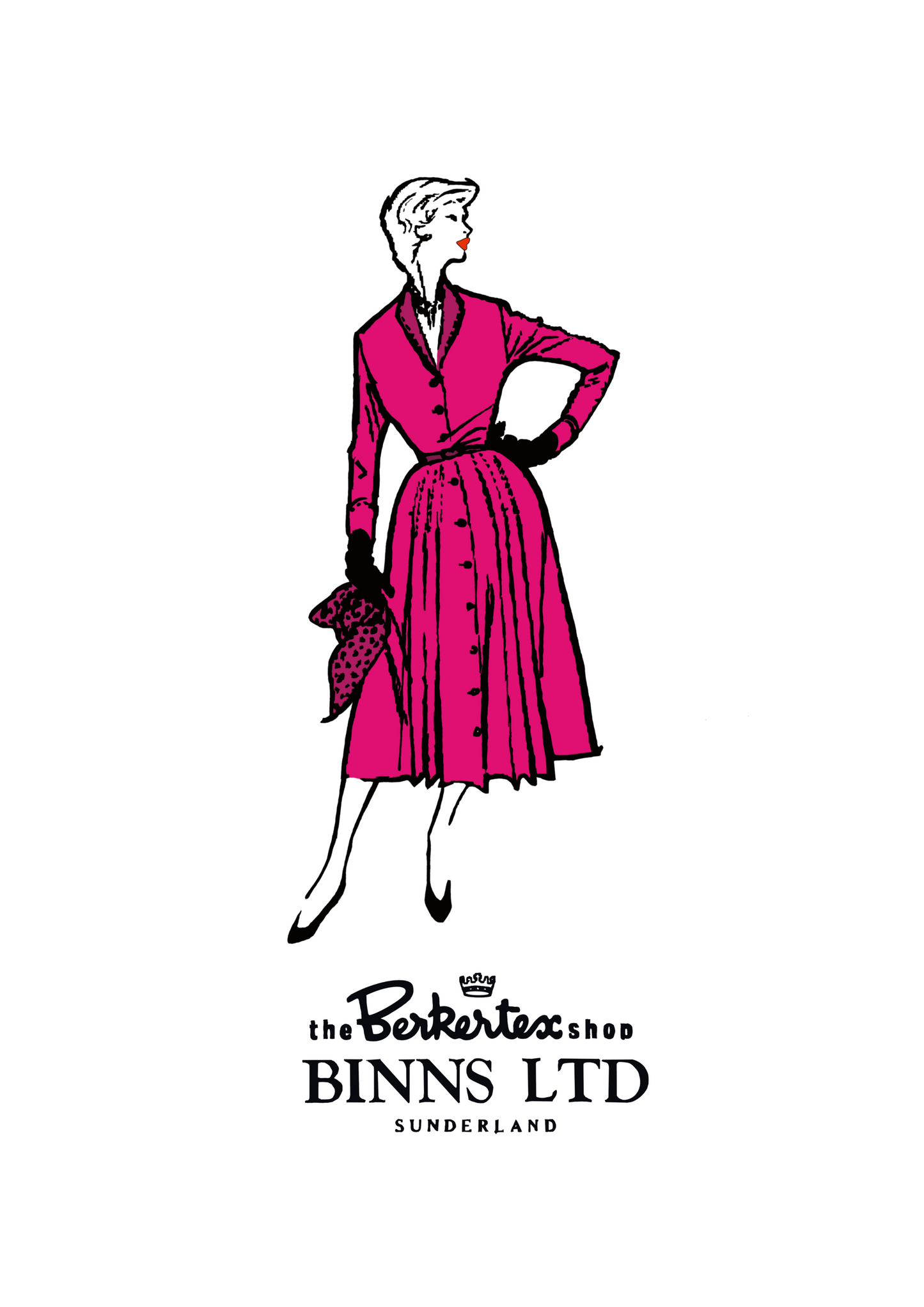 Sunderland Shops - Binns Red Lady