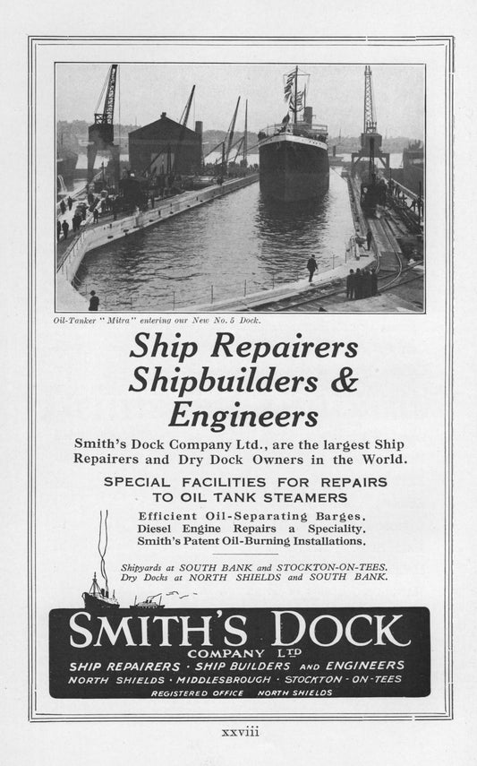 Tyneside Shipbuilding - Smiths Dock