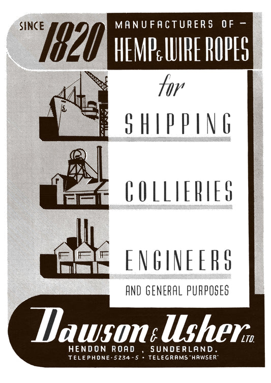Sunderland Shipbuilding - Dawson & Usher #1