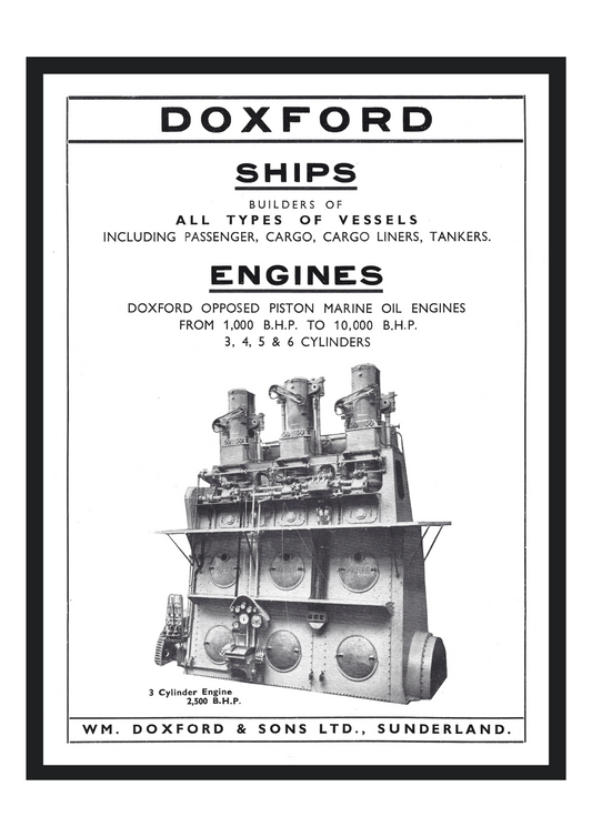 Sunderland Shipbuilding - Doxford