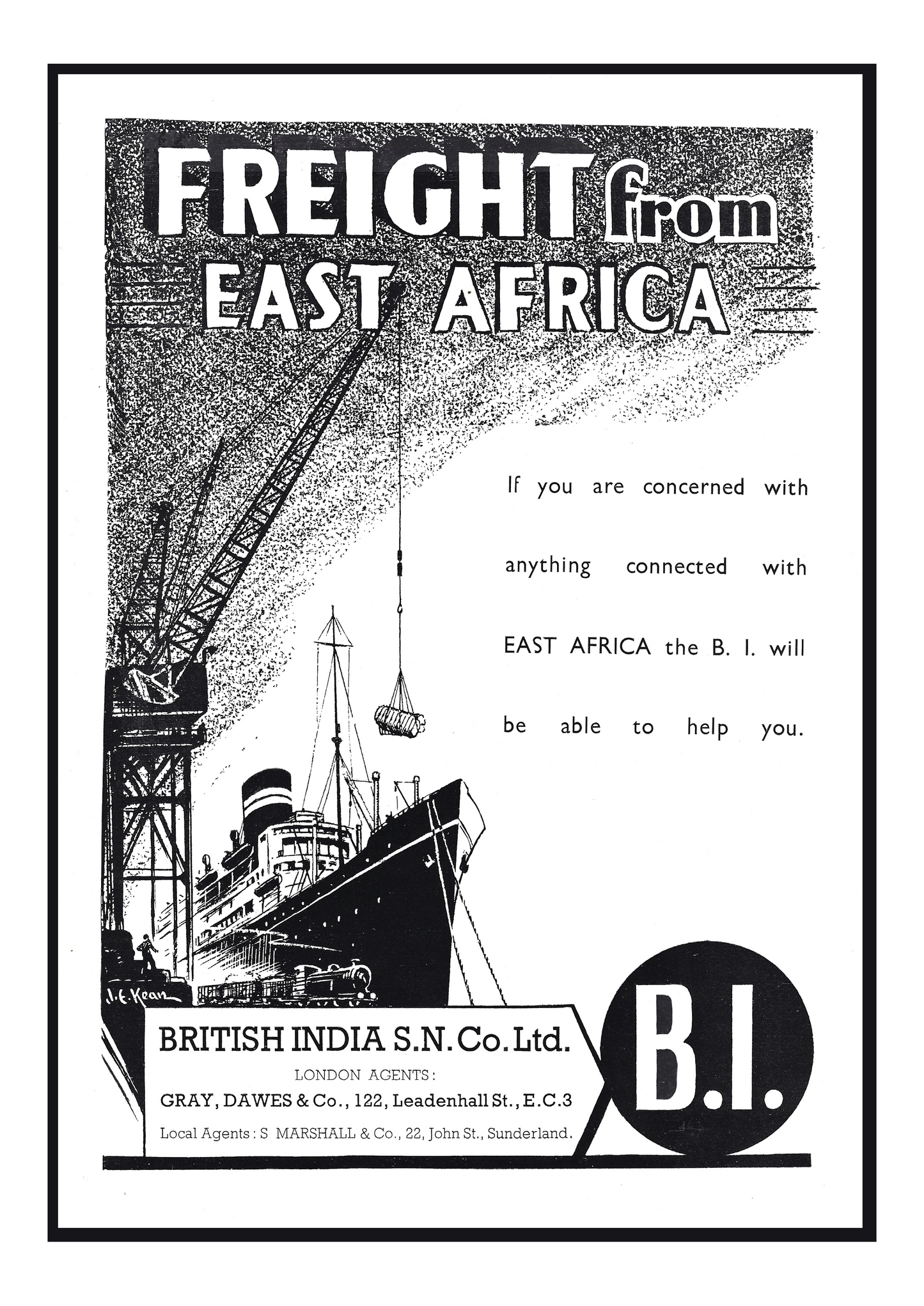 Sunderland Shipbuilding - British India