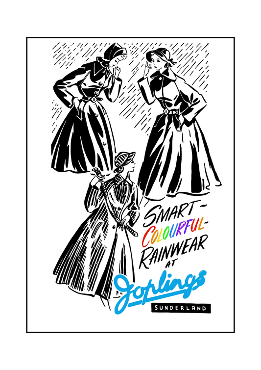 Sunderland Shops - Joplings Sunderland Smart Colourful Rainwear